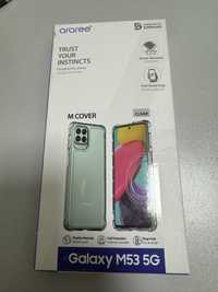 Galaxy M53 5G clear etui