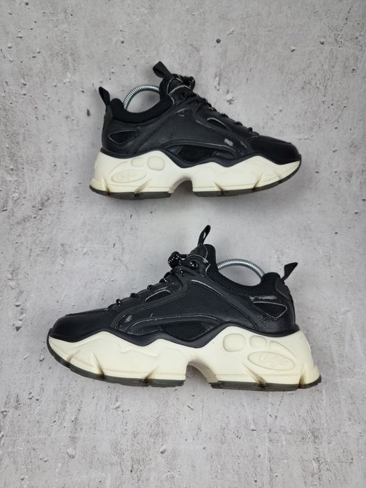 Buty Damskie Buffalo USA 39 40 Sportowe Czarne Sneakersy Wysokie