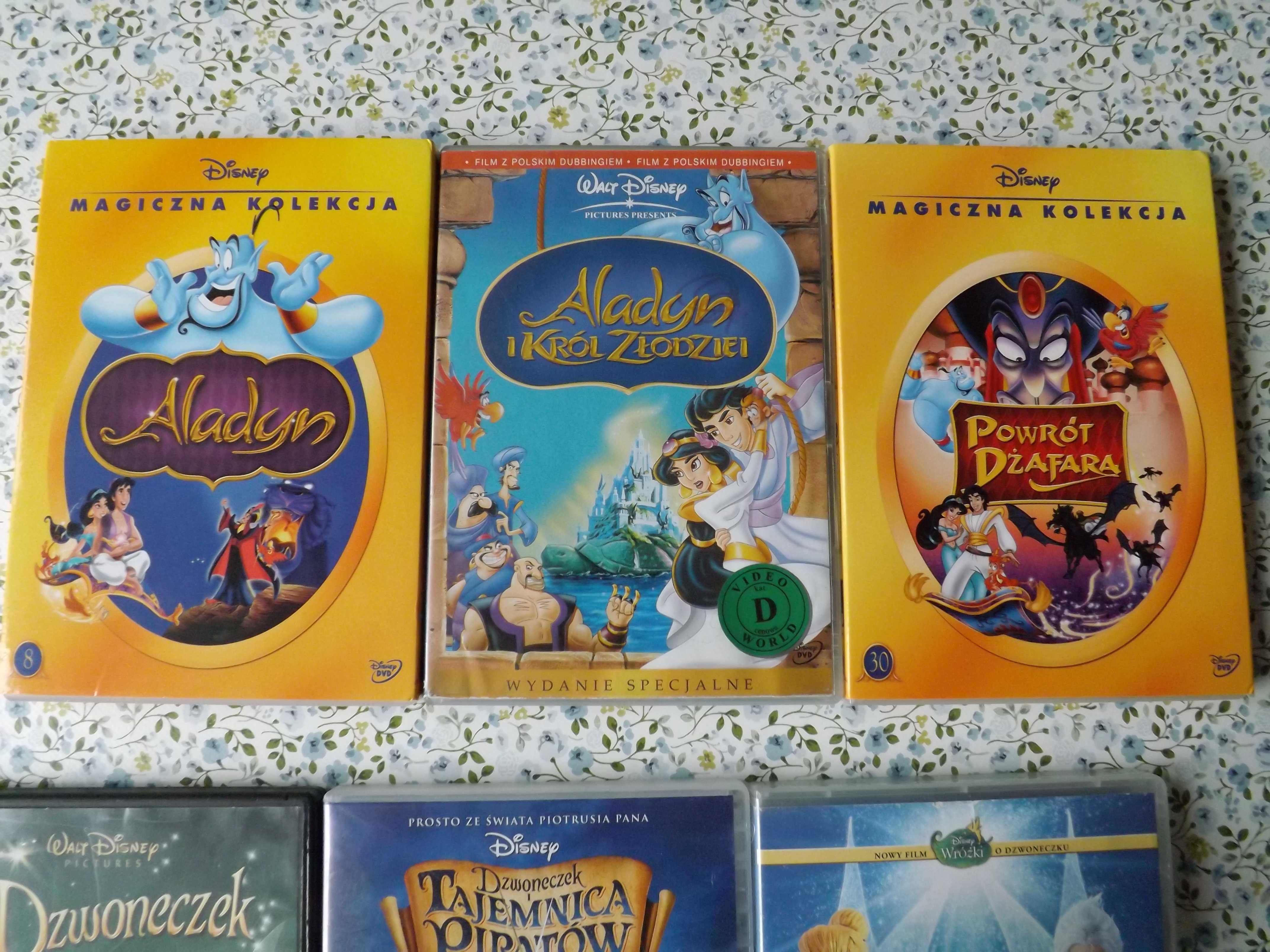 Alladyn kolekcja 3 bajek Disneya klasyka film