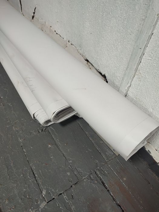 Продам білу ПВХ тканину