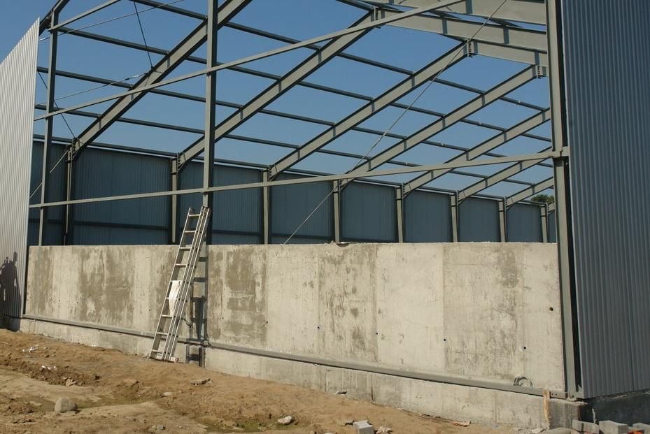 Magazyn zbożowy Konstrukcja stalowa HALA 18x30x5