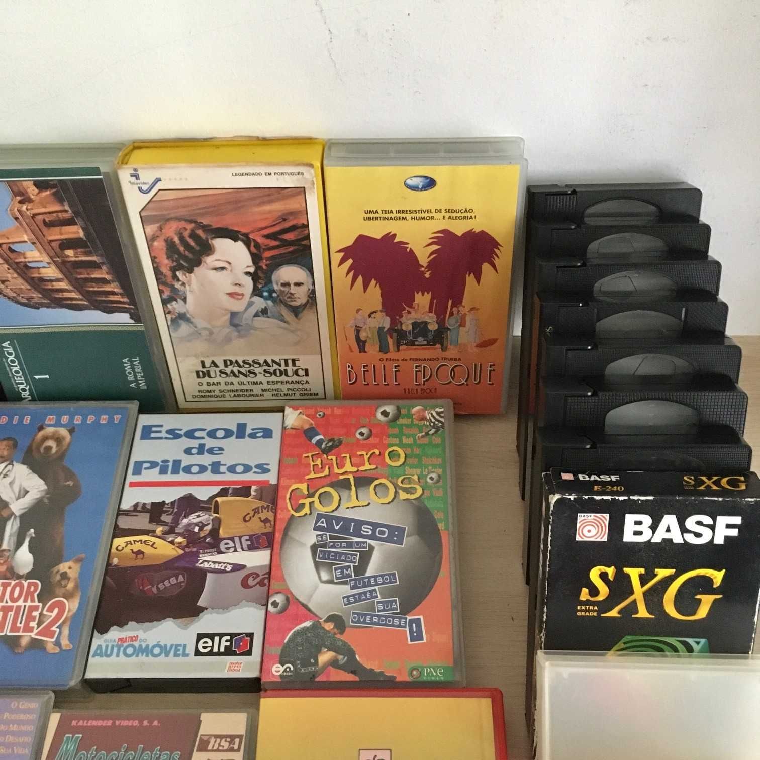 Lote de 30 cassetes VHS