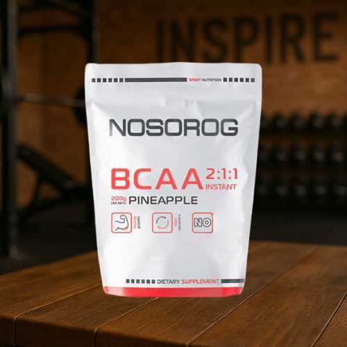Амінокислота BCAA Nosorog BCAA , 200 грам
