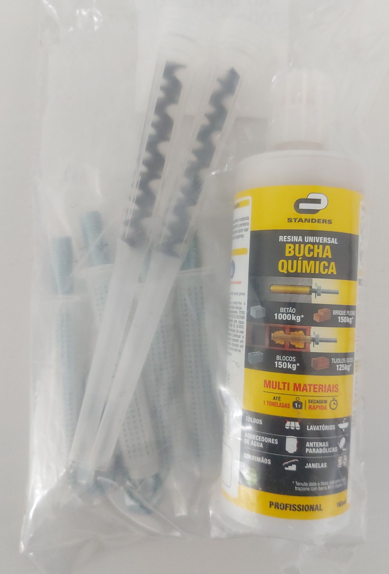 Kit Fixação Bucha Química Novo