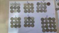 Монеты старые серебро