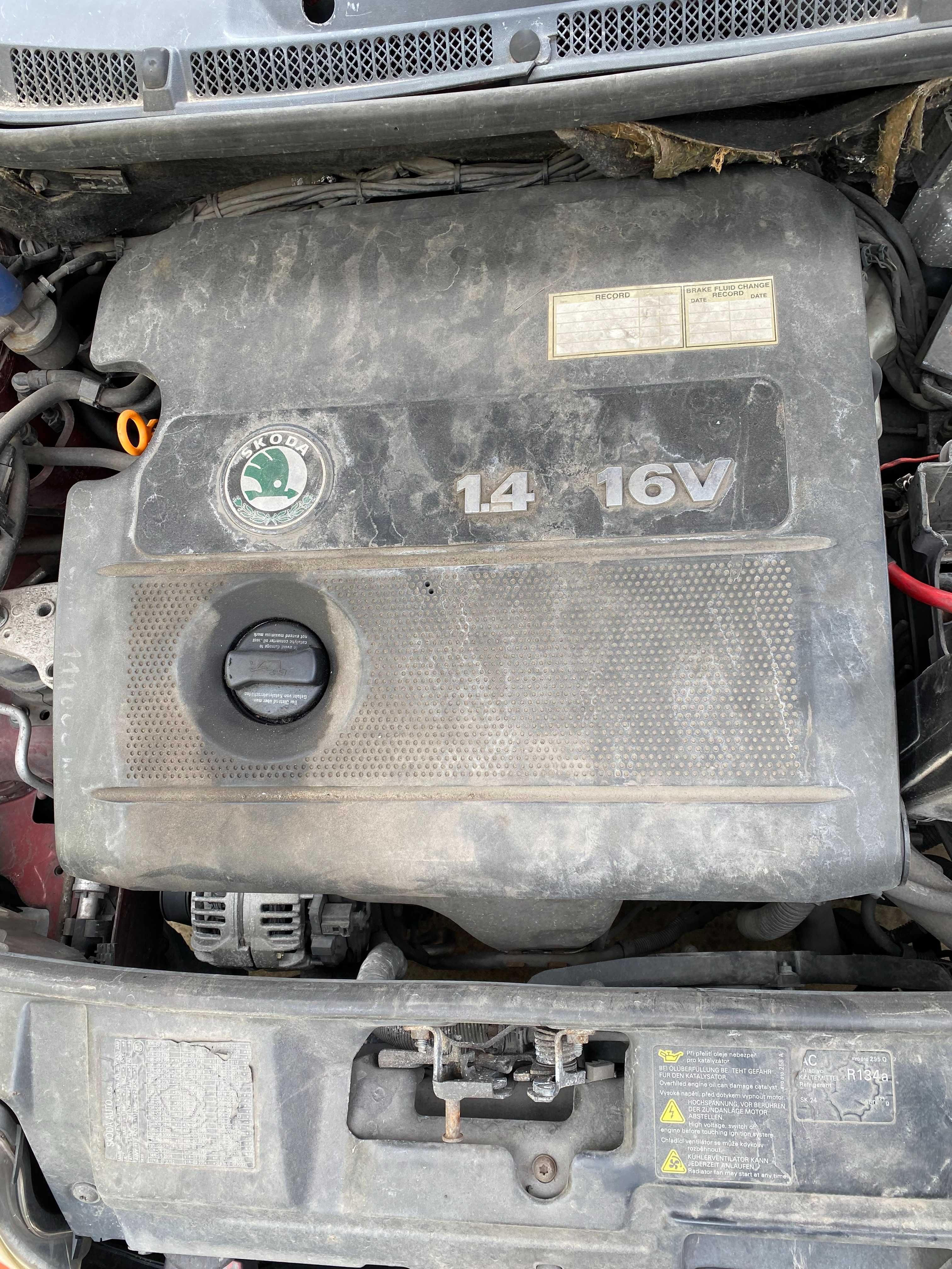Kompletny Silnik 1.4 16V Skoda Fabia 1 I