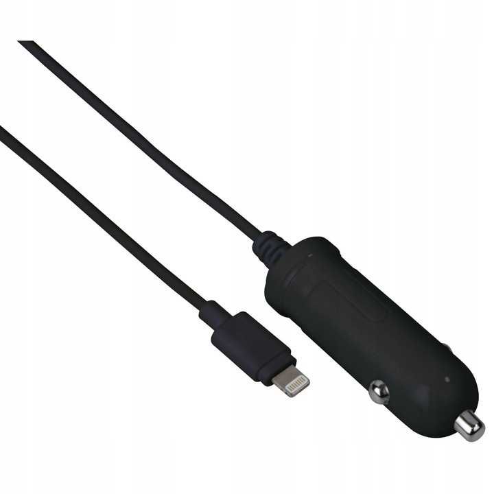HAMA Ładowarka Apple Lightning iPhone iPad iPod MFI 8 Pin czarna