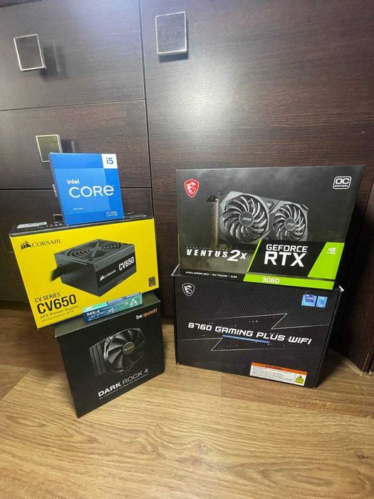 Ігровий ПК i5-13500 + RTX 3060 12Gb | 1.8 року, чек + всі коробки!