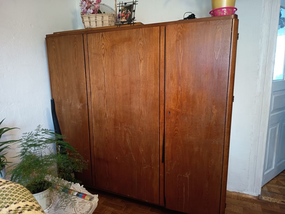Szafa drewniana PRL do renowacji