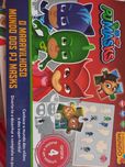 Livro puzzle Pj masks novo