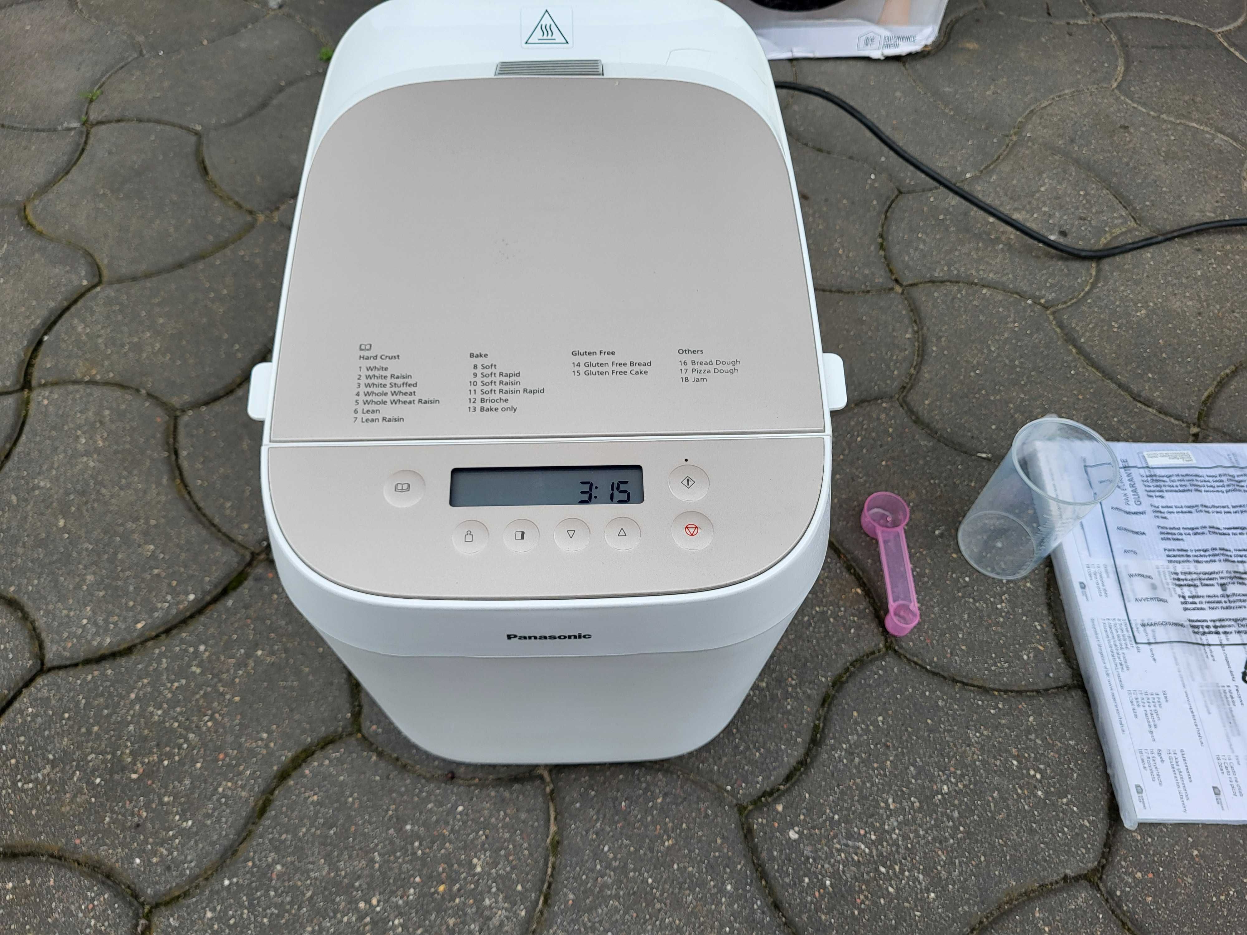 Wypiekacz do chleba ciast Panasonic SD-ZP2000 nocny 700w NOWY idealny