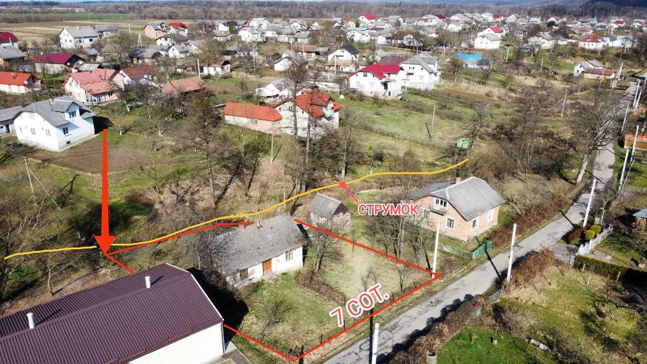 Продаж будинку біля м.Моршин с.Довге
