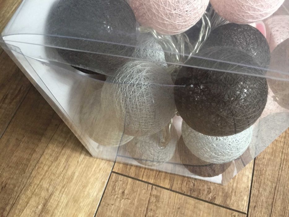 Lampki kule LED home&you girlanda 20 kul