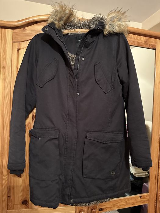 Cieply zimowy plaszcz