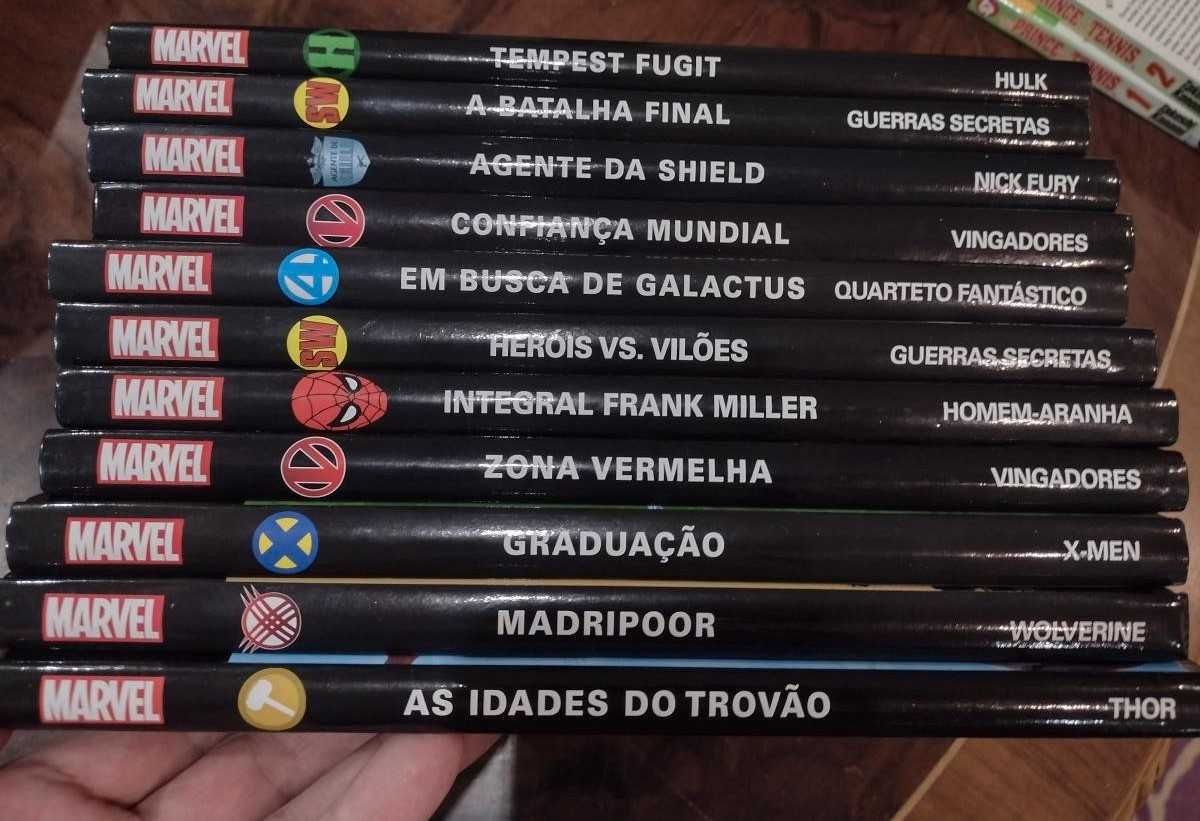 Heróis da Marvel Edição Levoir 9 unidades