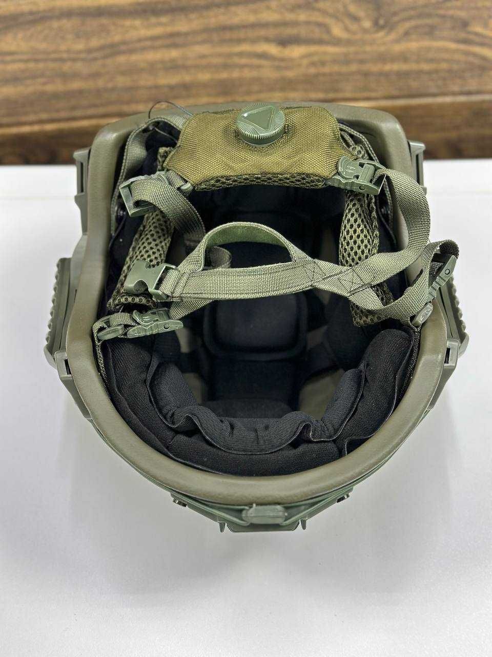 Балістичний шолом FAST Helmet NIJ 3A 2 покоління Оливковий