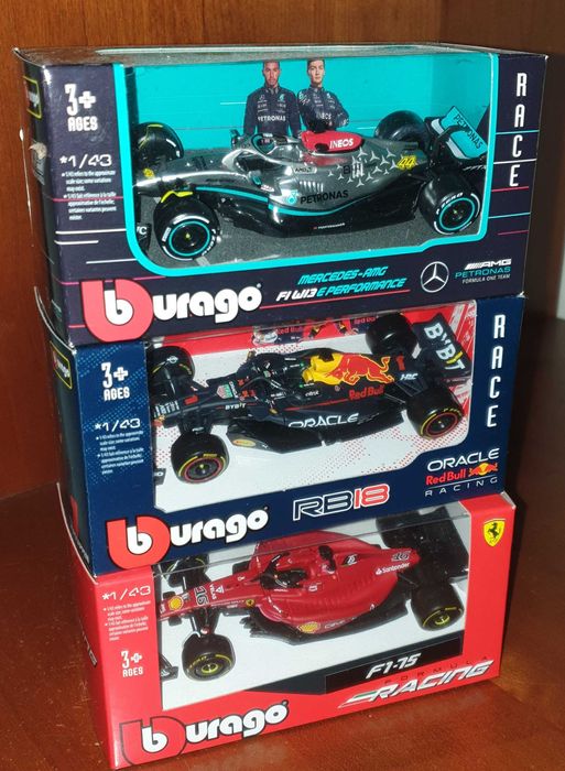 Miniaturas Colecção F1 e Motogp