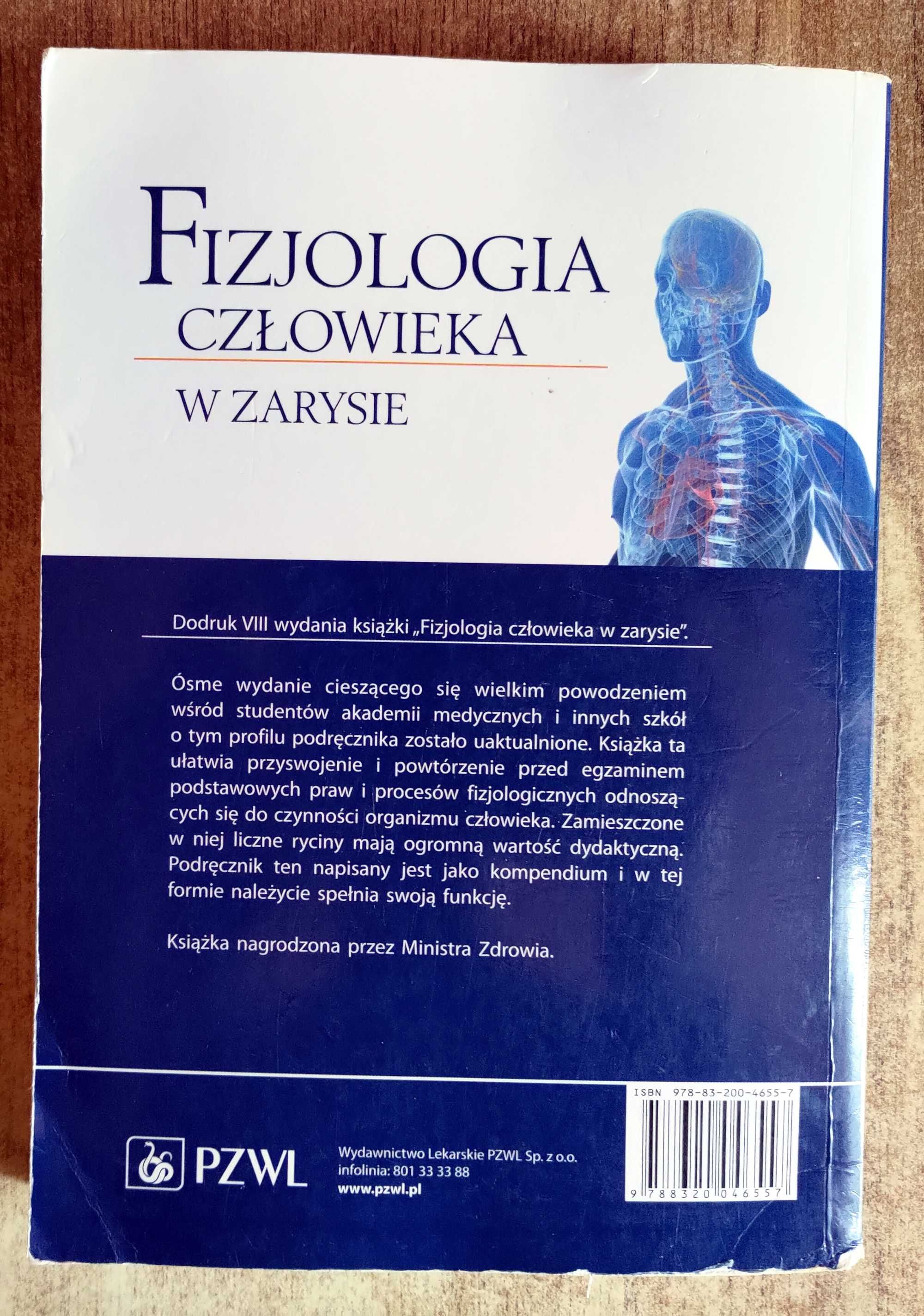 Fizjologia człowieka w zarysie. Wydanie VIII uaktualnione - Traczyk