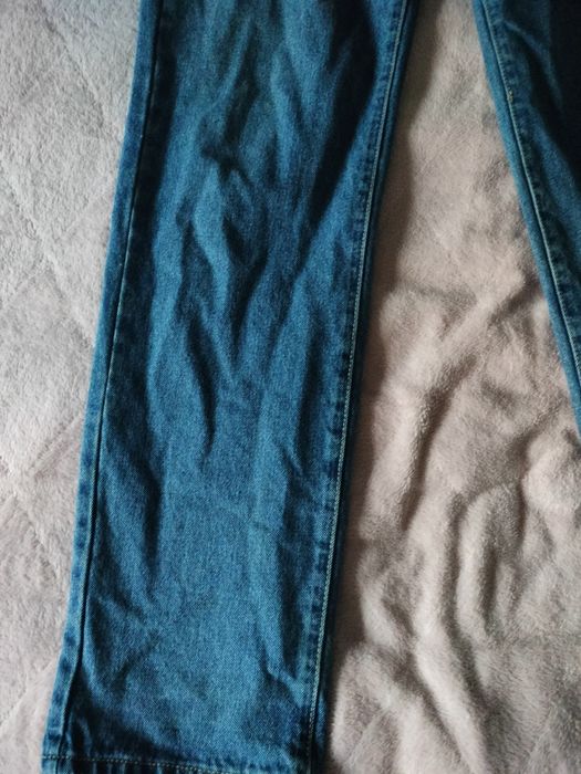 Długie spodnie dżinsowe dżinsy dzwony M