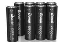 bonai 2800mah aa akumulator 8szt