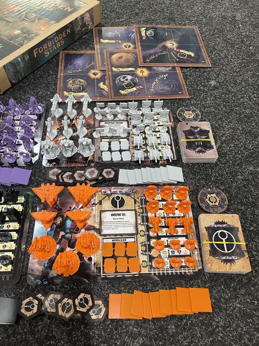 WARHAMMER: Forbidden Stars База та Forgotten Worlds Доп.Настільна гра