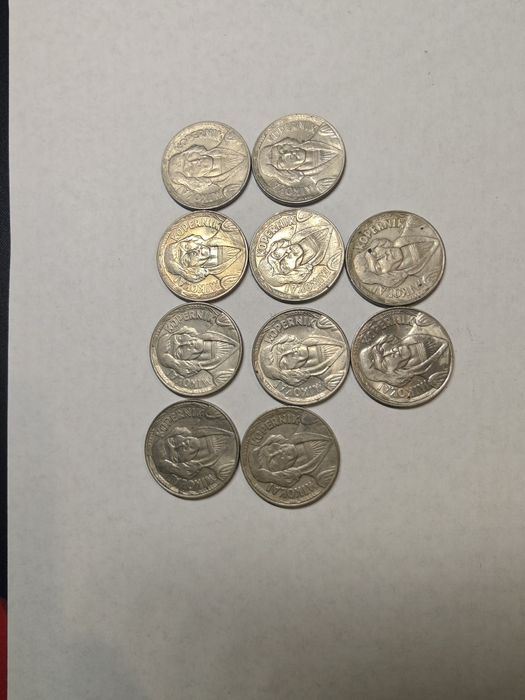 10 Monet 10 Złotych Mikołaj Kopernik 1967 do 1969
