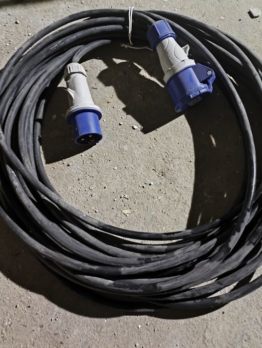 Extensão caravana 20mt cabo borracha