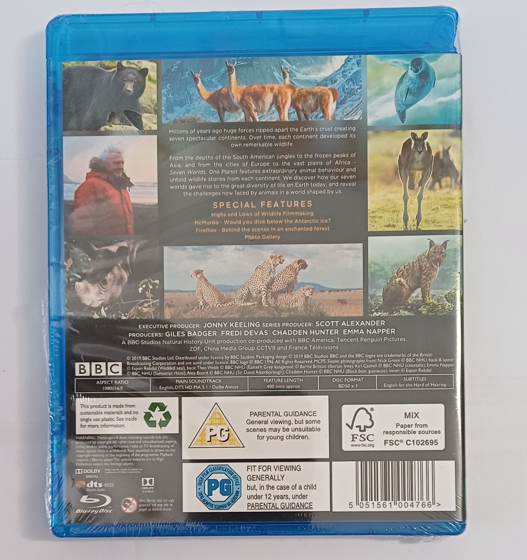 Blu-ray BBC David Attenborough