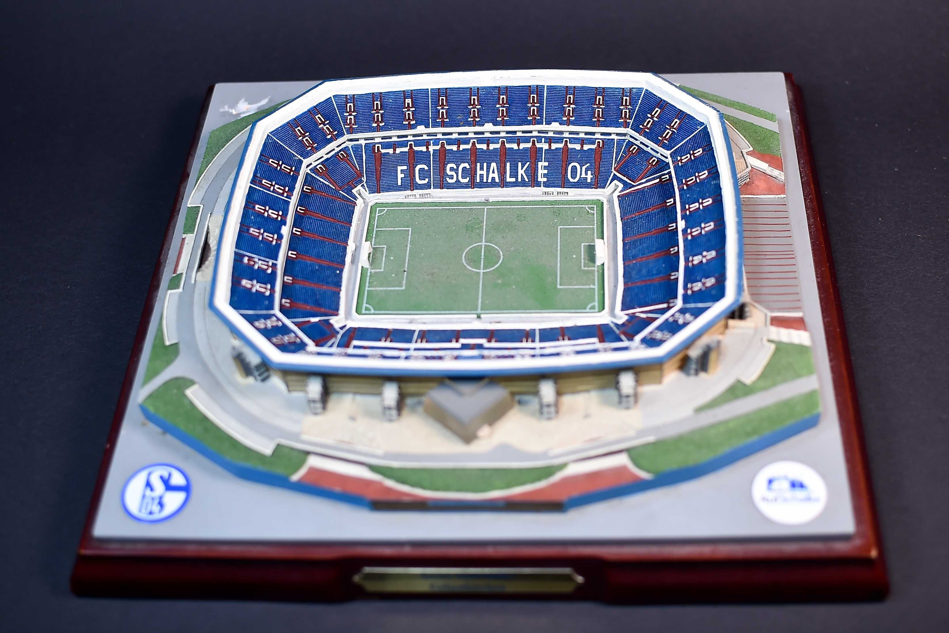 Kolekcjonerski Model stadionu ARENA SCHALKE 04 - Unikat !