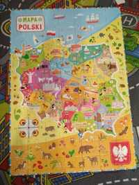 Puzzle Polska dla dzieci