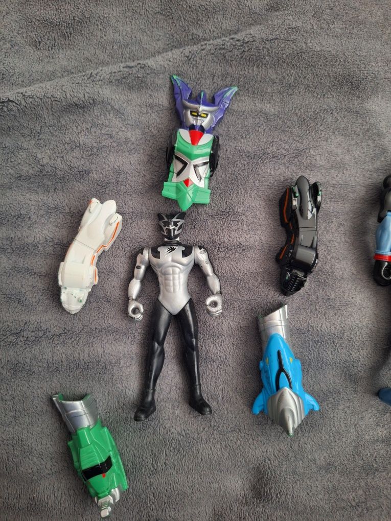 Figurki zabawki power rangers