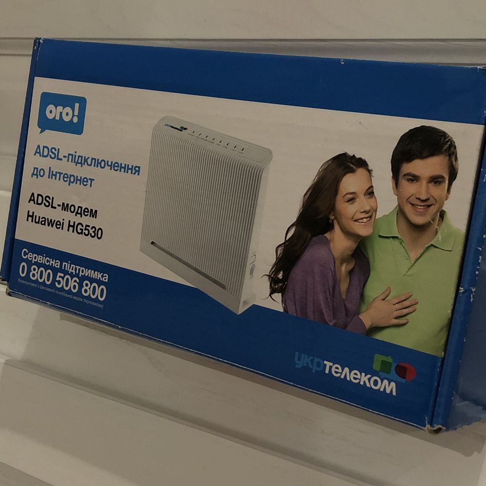 ADSL-модем Huawei HG530, Укртелеком роутер