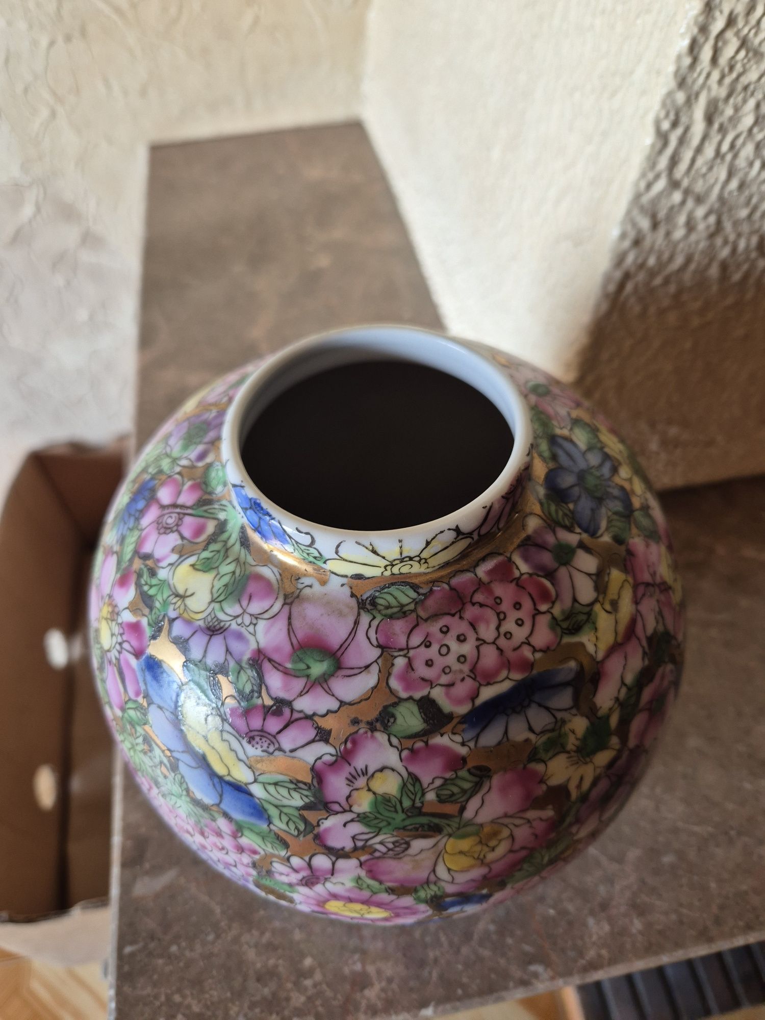 Pote Oriental Mil flores