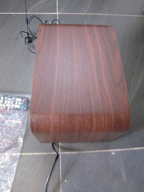 Radio cyfrowe DAB+ FM CD USB w stylu retro drewno Auna Columbia