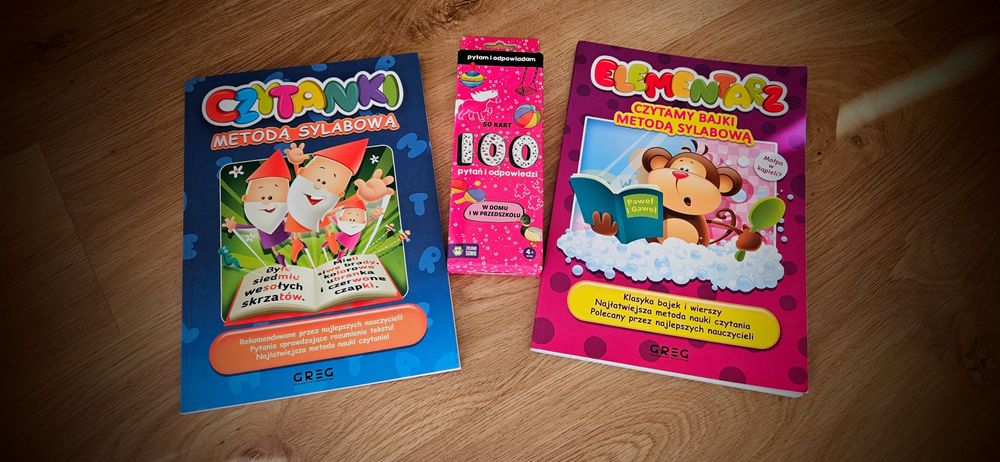 Elementarz, Czytanki oraz 100 Pytań