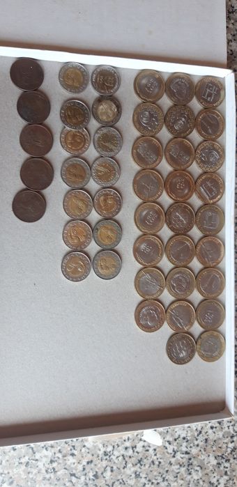 Conjunto de 45 Moedas Escudo Comemorativas/Outras