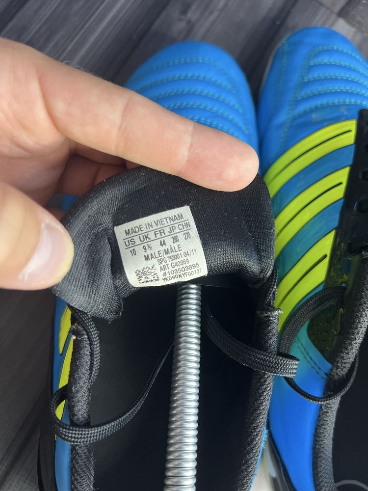 Копы/Бутсы Adidas Predator/р.44