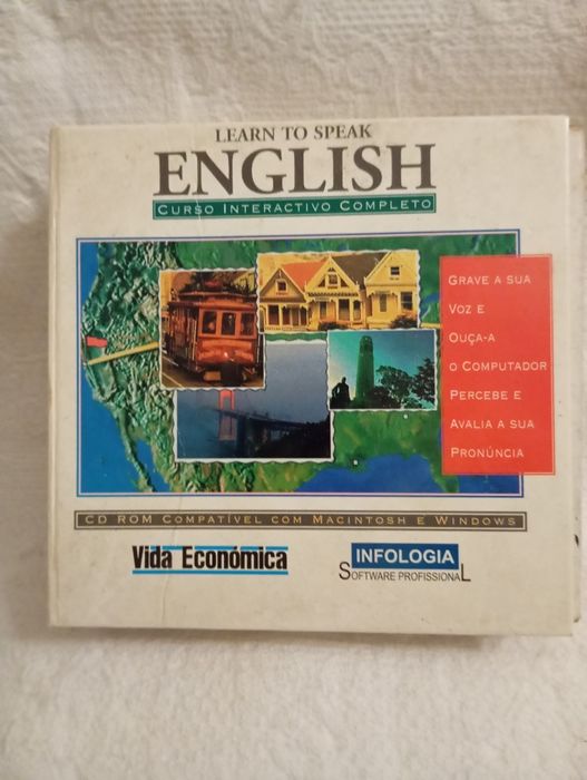 10 CD para curso inglês