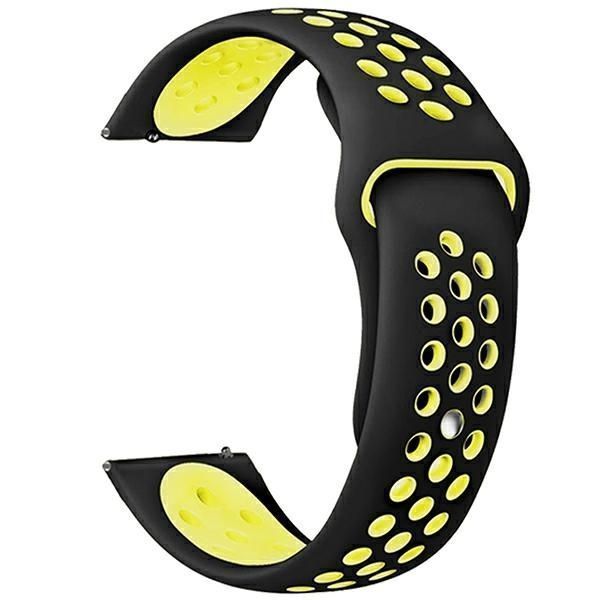 Beline Pasek Watch 22Mm Sport Silicone Czarno-Żółty Black/Yellow Box