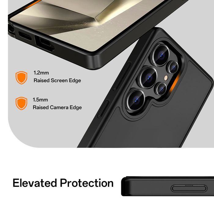 Rock Etui Guard Touch Matte Series do Samsung Galaxy S25 szare