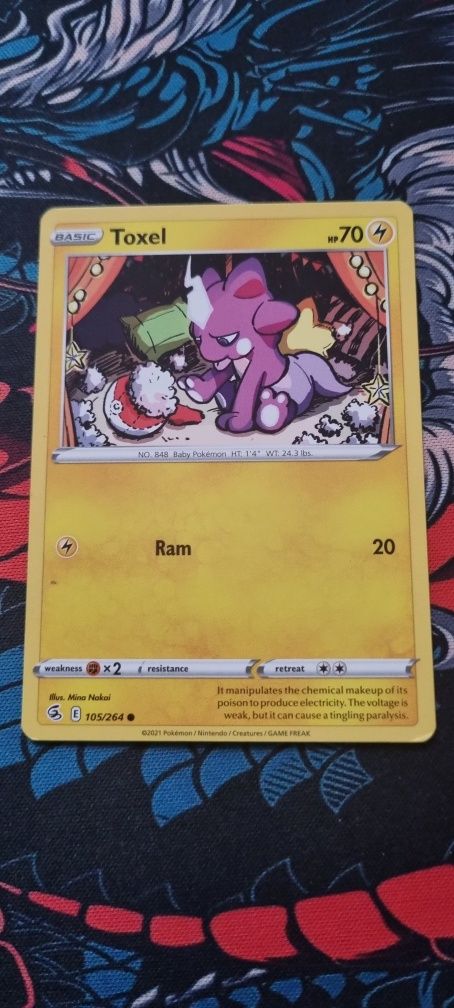Karta do gry Pokémon Toxel