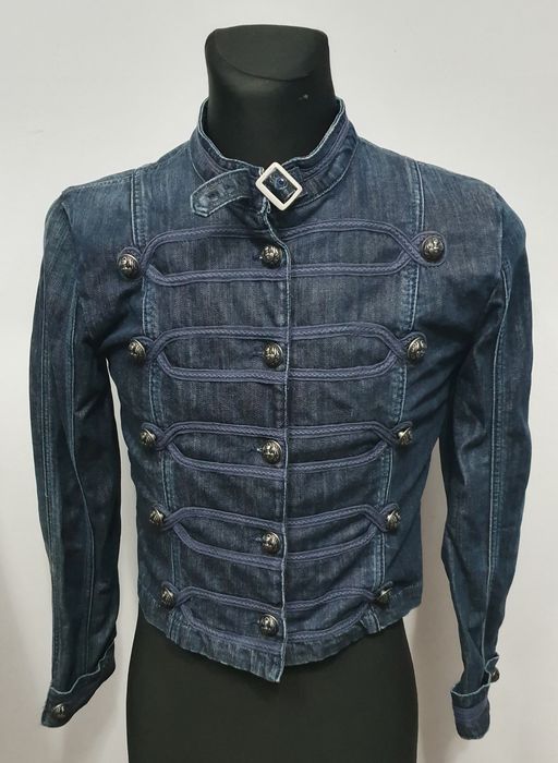 700 zł w salonie RICH & ROYAL r. M/L katana jeansowa damska super stan