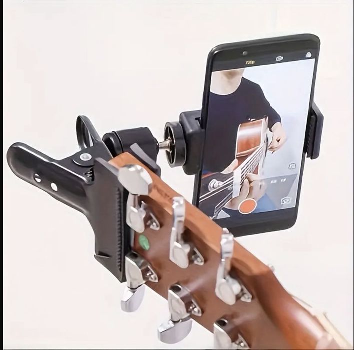 uchwyt na telefon do gitary