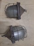 Stara lampa przemysłowa loft