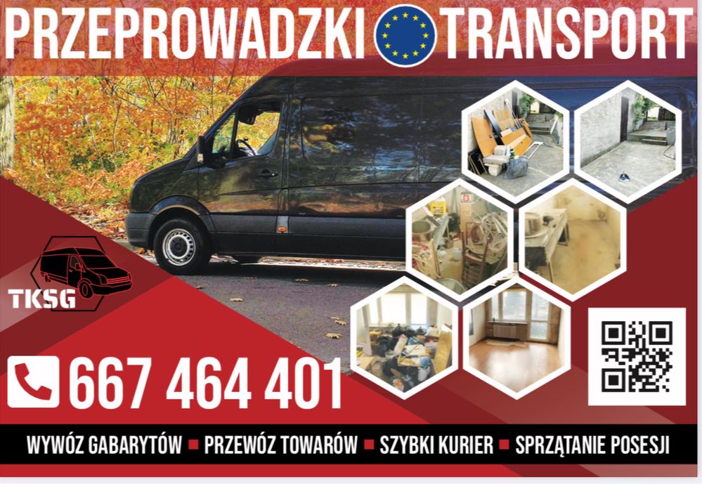 Transport bus przeprowadzka wywoz mebli dom lokal inne Gubin lubuskie