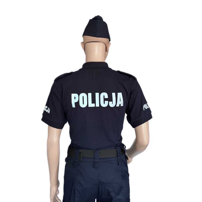 Koszulka Policyjna POLO Nowy Wzór POLICJA rozmiar L