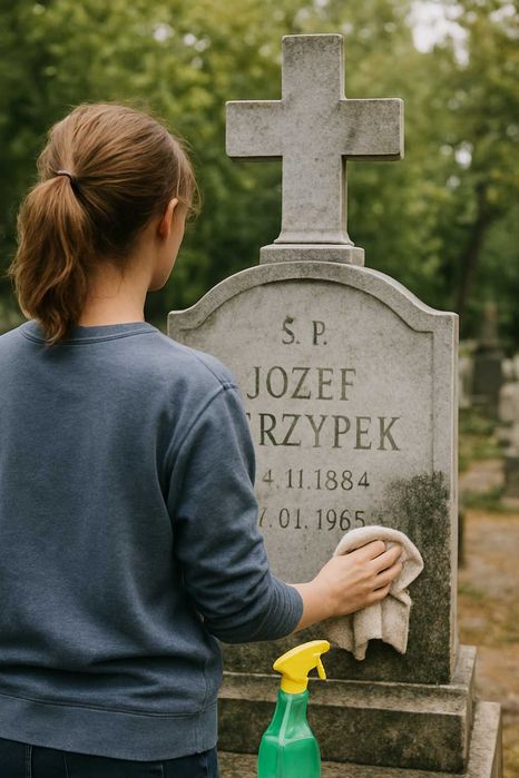 Sprzątanie i mycie nagrobków na cmentarzu! Tanio i solidnie Koszalin