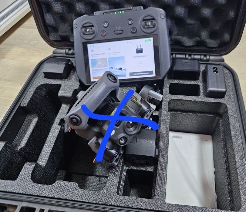 Заводской комплект от квадрокоптера DJI Mavic 3T/3E