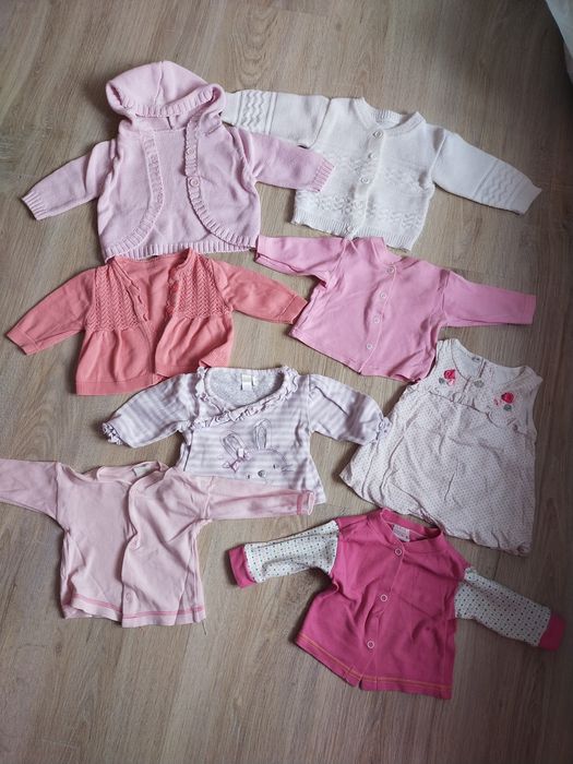 Paka ubranek dla dziewczynki 56,62,68,74,80,86,92,98