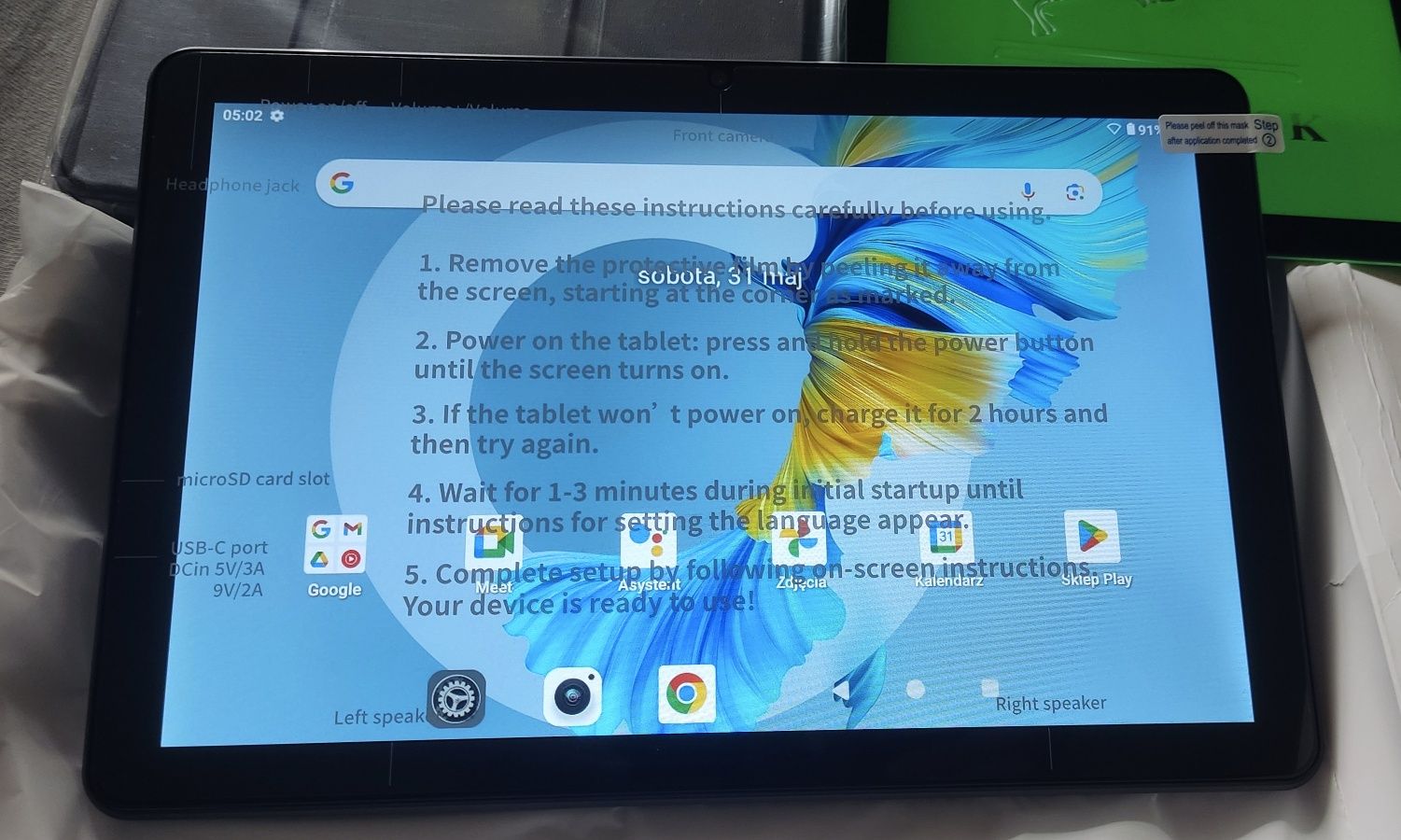 Nowy Tablet 10.1 OctaCore/10gbRam/64gb ROM 6000mah - Nowy -